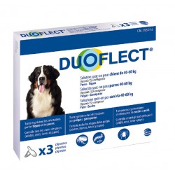 DUOFLECT CHIEN 40-60 Kg 3 PIPETTES