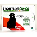 FRONTLINE COMBO CHIEN XL 40/60KG 3P