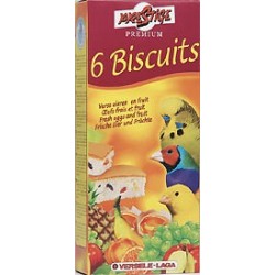 6 Biscuits oiseaux fruit
